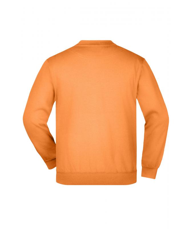 Enfant Sweat-shirt enfant col rond Orange 7210