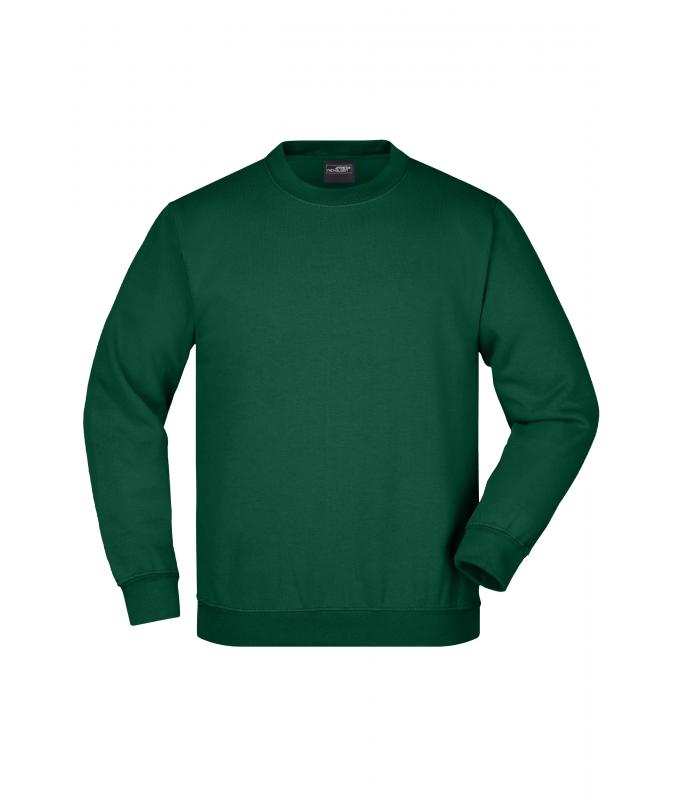Enfant Sweat-shirt enfant col rond Vert-foncé 7210