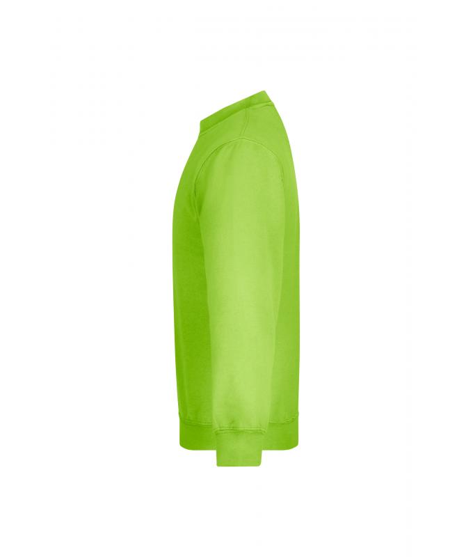 Enfant Sweat-shirt enfant col rond Vert-citron 7210
