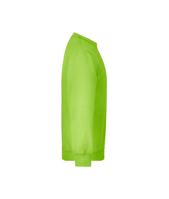 Enfant Sweat-shirt enfant col rond Vert-citron 7210