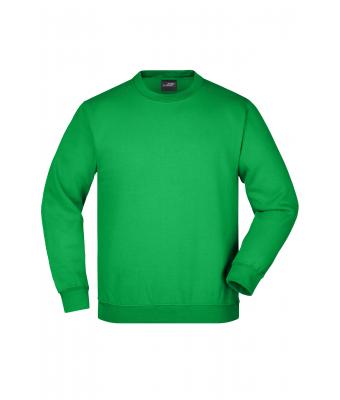 Enfant Sweat-shirt enfant col rond Vert-fougère 7210