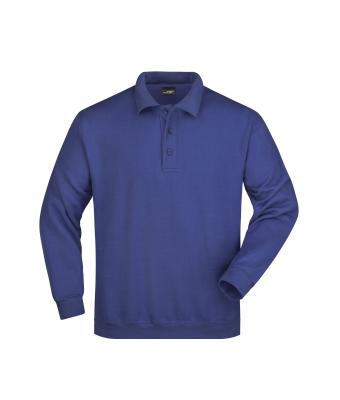 Unisex Polo Sweat Heavy Royal 7211