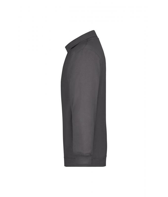 Unisex Polo-Sweat Heavy Carbon 7211