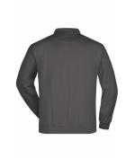Unisex Polo-Sweat Heavy Carbon 7211