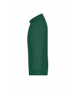 Unisex Polo Sweat Heavy Dark-green 7211