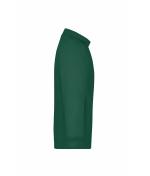 Unisex Polo Sweat Heavy Dark-green 7211