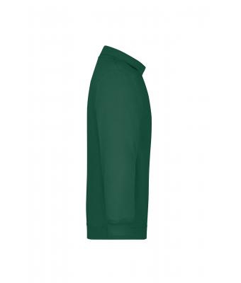 Unisex Polo Sweat Heavy Dark-green 7211