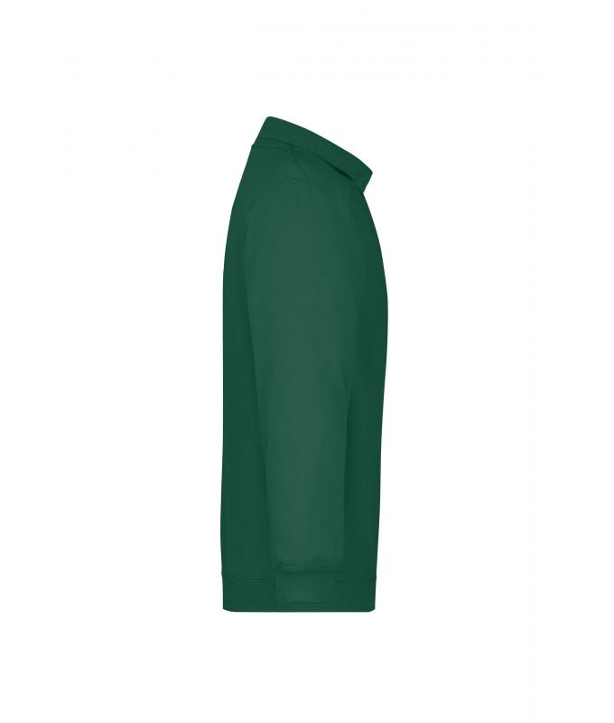 Unisex Polo Sweat Heavy Dark-green 7211