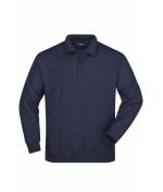 Unisex Polo Sweat Heavy Navy 7211