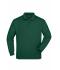 Unisex Polo Sweat Heavy Donkergroen 7211