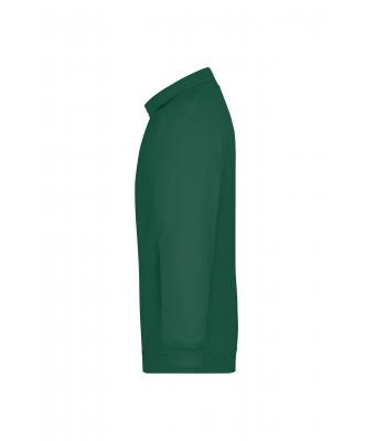 Unisex Polo-Sweat Heavy Dark-green 7211
