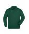 Unisex Polo-Sweat Heavy Dark-green 7211