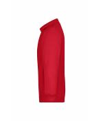 Unisex Polo-Sweat Heavy Red 7211