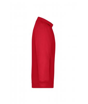 Unisex Polo-Sweat Heavy Red 7211