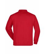 Unisex Polo-Sweat Heavy Red 7211