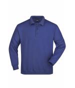 Unisex Polo-Sweat Heavy Royal 7211