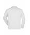 Unisex Polo-Sweat Heavy White 7211