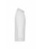 Unisexe Sweat-shirt col polo Blanc 7211