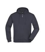 Herren Men's Hooded Jacket Navy 7212
