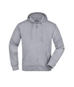 Heren Men's Hooded Jacket Heather-grijs 7212