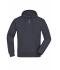 Men Men's Hooded Jacket Navy 7212