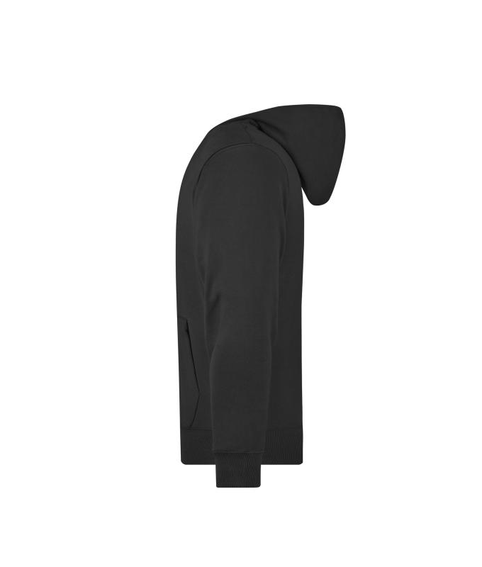 Herren Men's Hooded Jacket Black 7212