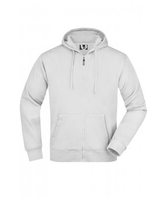Herren Men's Hooded Jacket White 7212