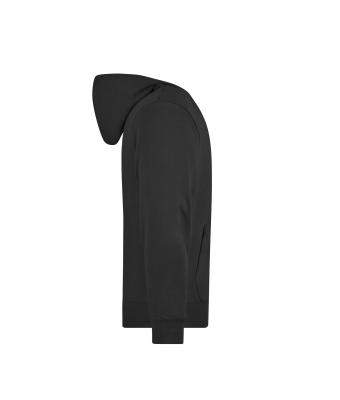 Heren Men's Hooded Jacket Zwart 7212