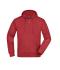 Homme Sweat-shirt capuche homme Rouge 7212