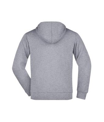 Homme Sweat-shirt capuche homme Gris-chiné 7212