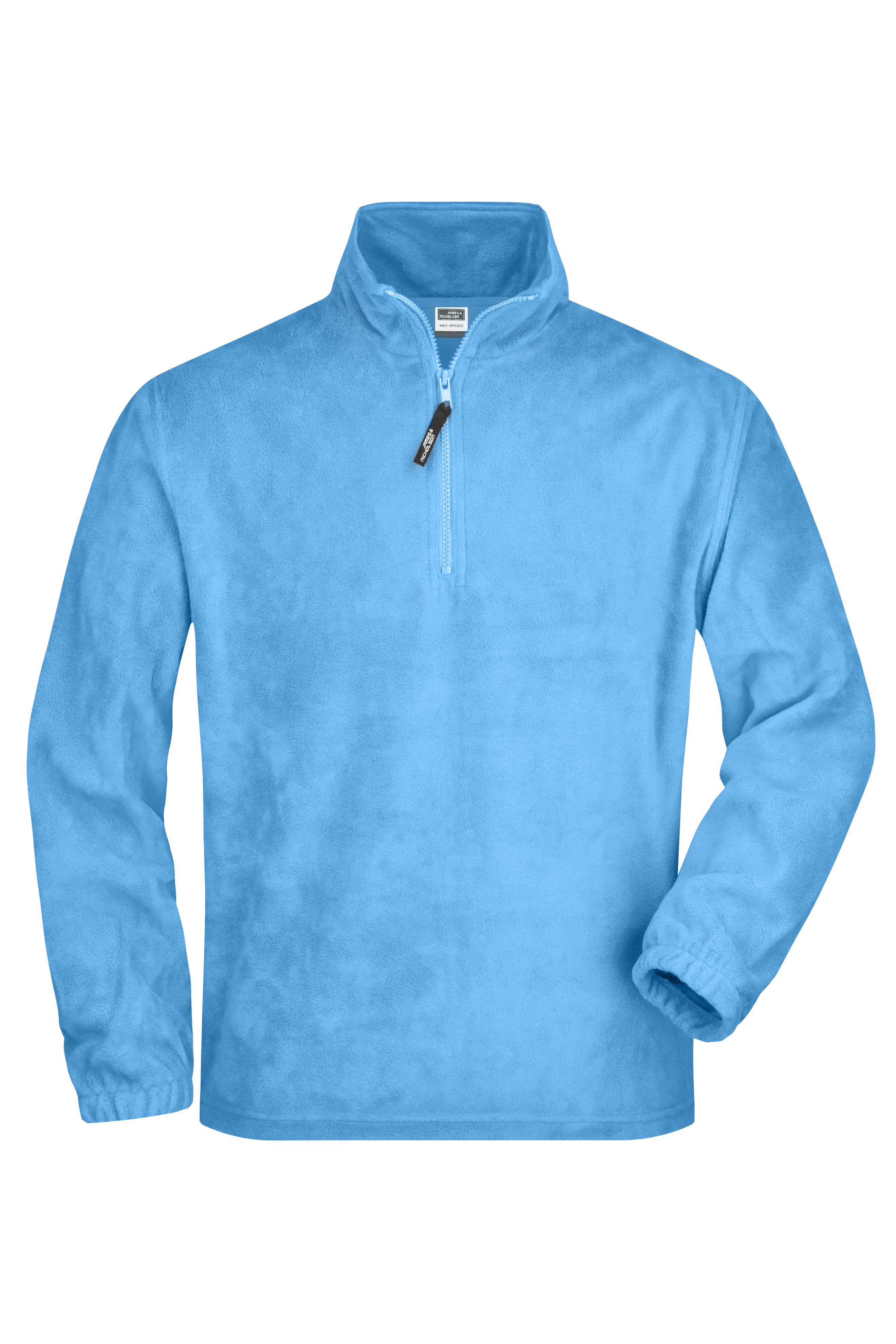 Unisex Half-Zip Fleece Light-blue-Daiber