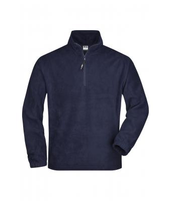 Unisex Half-Zip Fleece Navy 7213