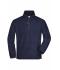 Unisex Half-Zip Fleece Navy 7213