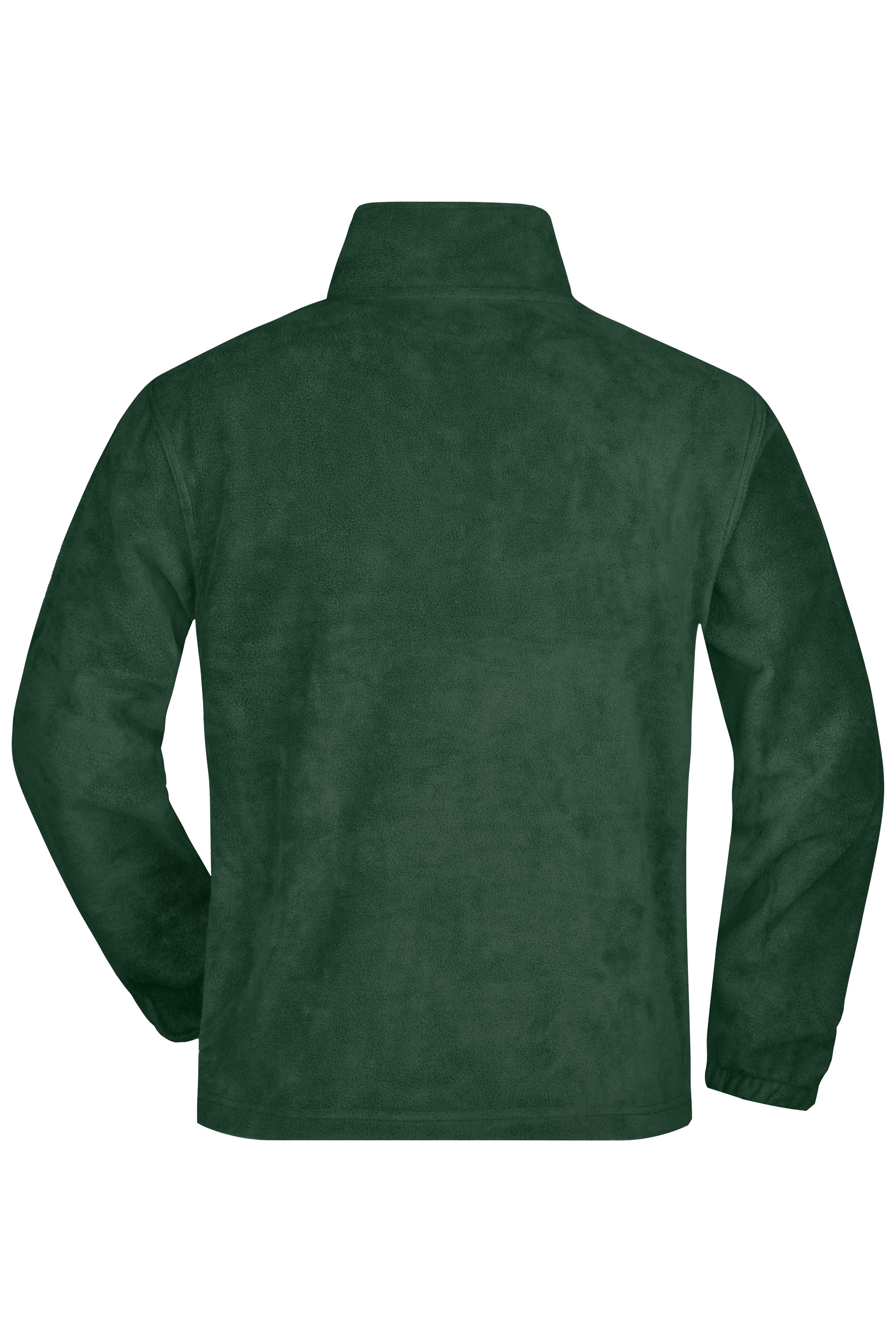 Unisex Half-Zip Fleece Dark-green-Daiber