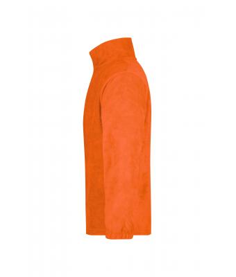 Unisex Half-Zip Fleece Orange 7213