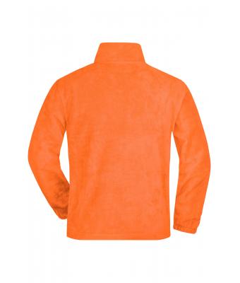 Unisexe Polaire zippé 1/4 Orange 7213