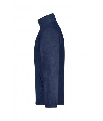 Unisex Full-Zip Fleece Navy 7214