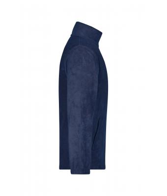 Unisex Full-Zip Fleece Navy 7214