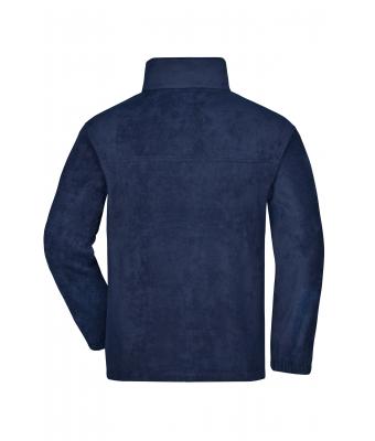Unisex Full-Zip Fleece Navy 7214