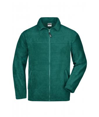 Men Full-Zip Fleece Dark-green-Daiber