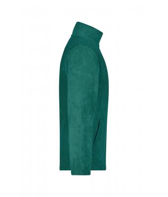 Unisex Full-Zip Fleece Dark-green 7214