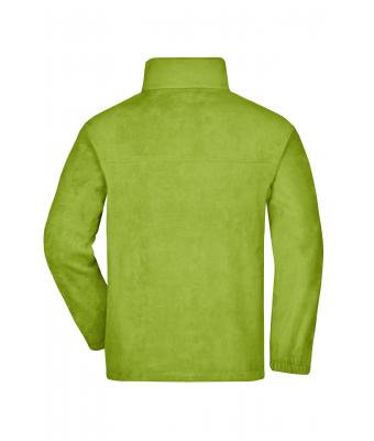 Unisex Full-Zip Fleece Lime-green 7214