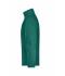 Unisex Full-Zip Fleece Donkergroen 7214