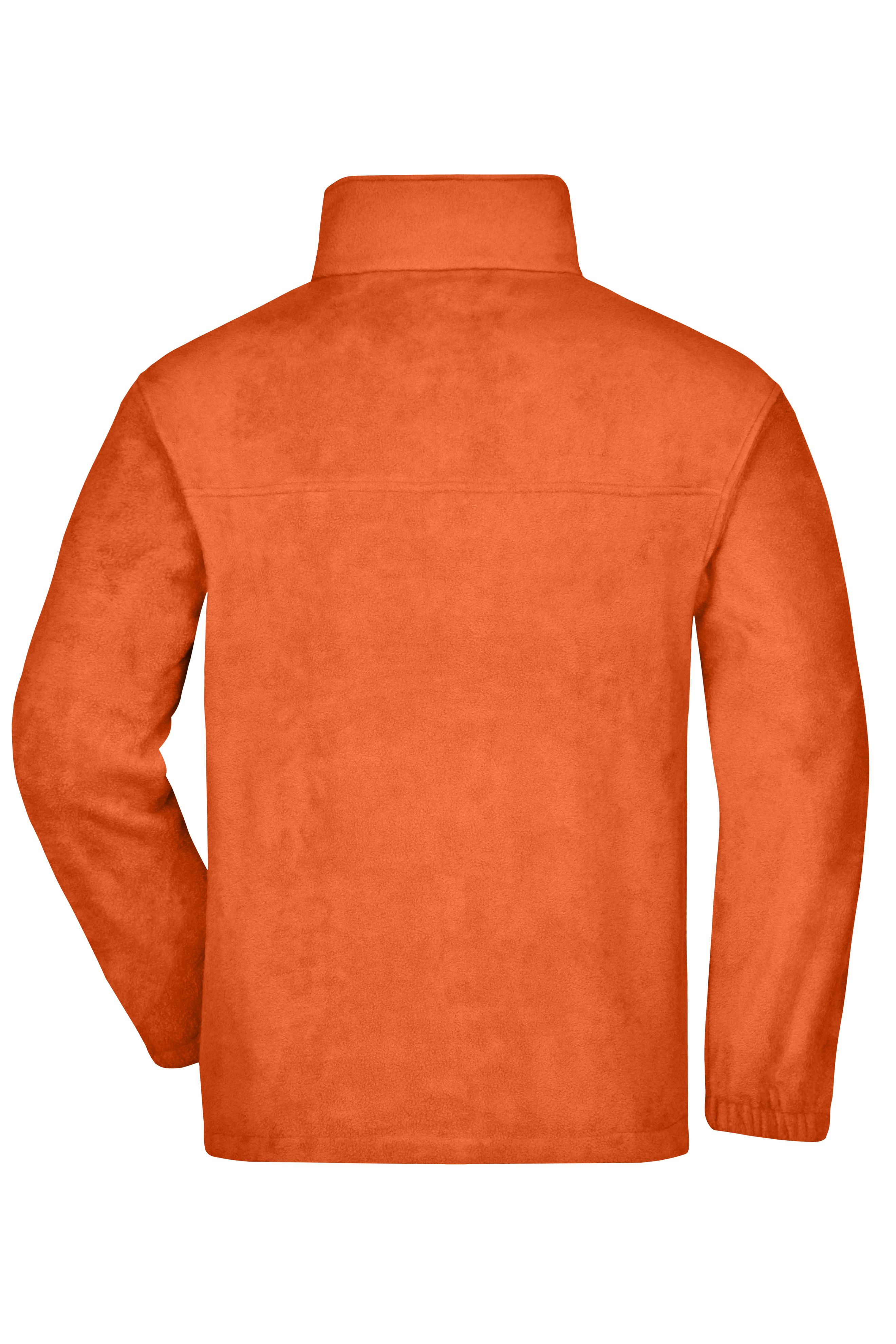 Men FullZip Fleece OrangeDaiber