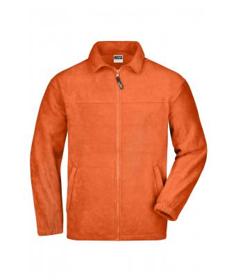 Unisex Full-Zip Fleece Orange 7214