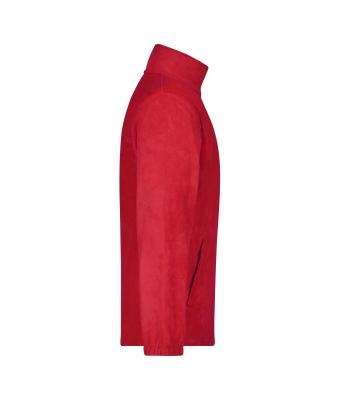 Unisex Full-Zip Fleece Rood 7214