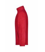 Unisex Full-Zip Fleece Red 7214