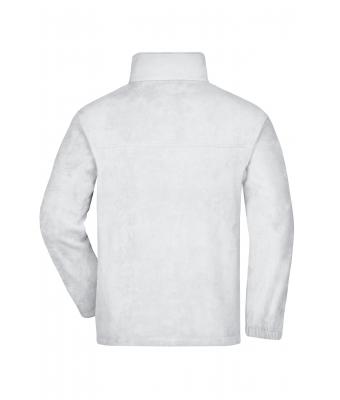 Unisex Full-Zip Fleece White 7214
