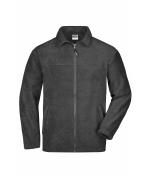 Unisexe Veste polaire full-zip Gris-foncé 7214