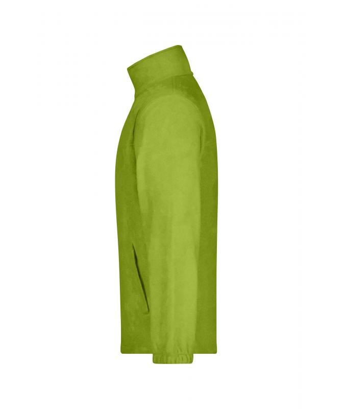 Unisexe Veste polaire full-zip Vert-citron 7214